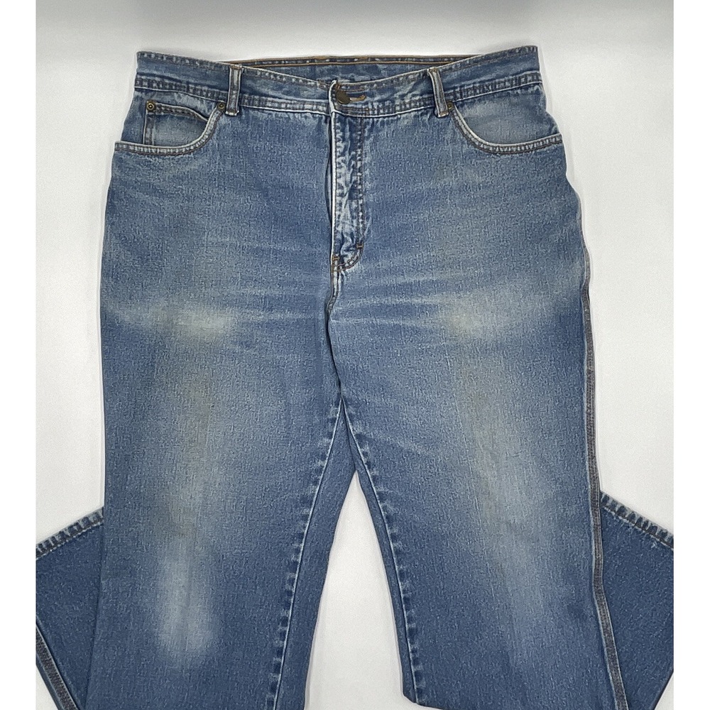 Lucky Star‎ Blue Distressed Jeans Men's Size 38x30 #C76